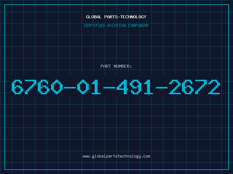Aviation Part 6760-01-491-2672