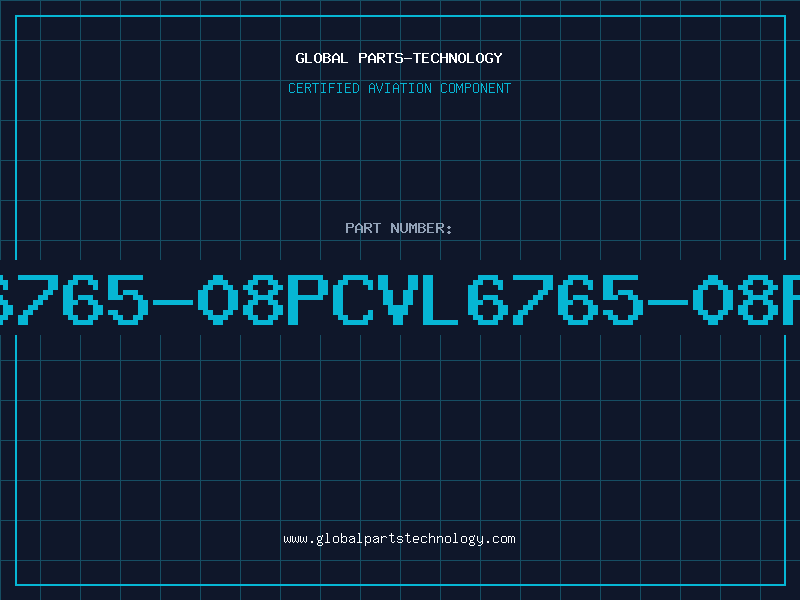 Aviation Part 6765-08PCVL6765-08P