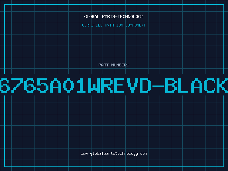 Aviation Part 6765A01WREVD-BLACK