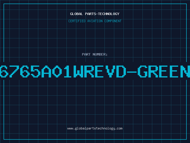 Aviation Part 6765A01WREVD-GREEN