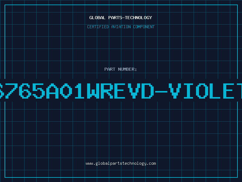 Aviation Part 6765A01WREVD-VIOLET