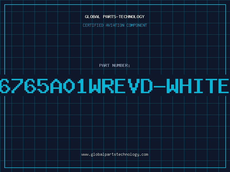 Aviation Part 6765A01WREVD-WHITE