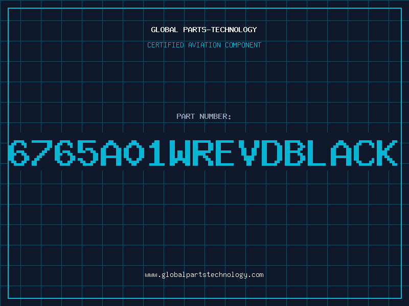 Aviation Part 6765A01WREVDBLACK