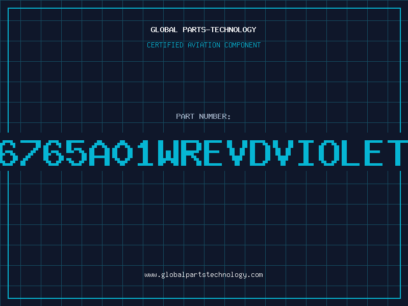 Aviation Part 6765A01WREVDVIOLET