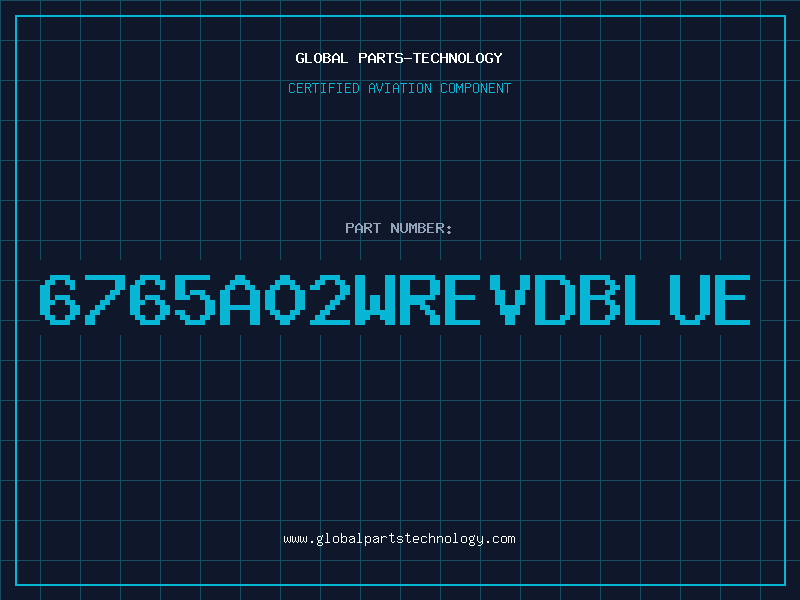 Aviation Part 6765A02WREVDBLUE