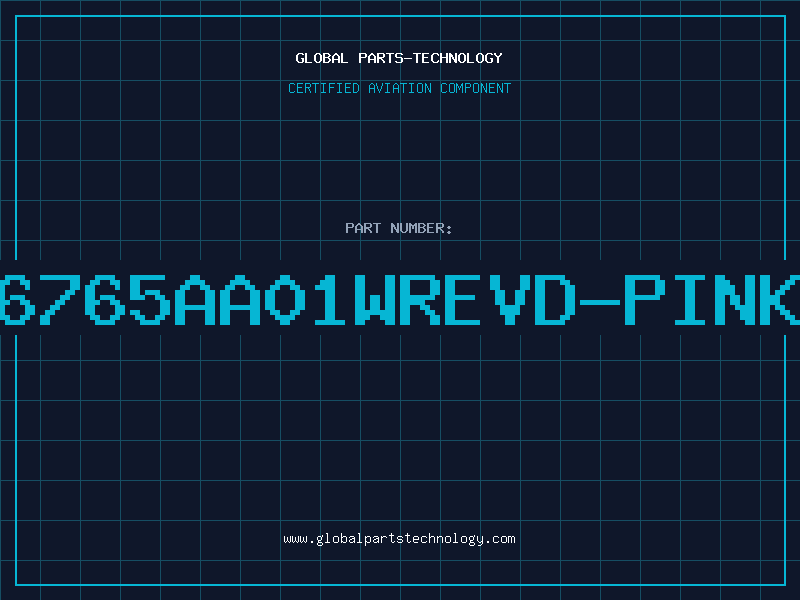 Aviation Part 6765AA01WREVD-PINK