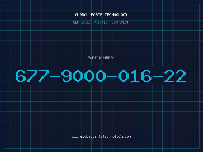 Aviation Part 677-9000-016-22
