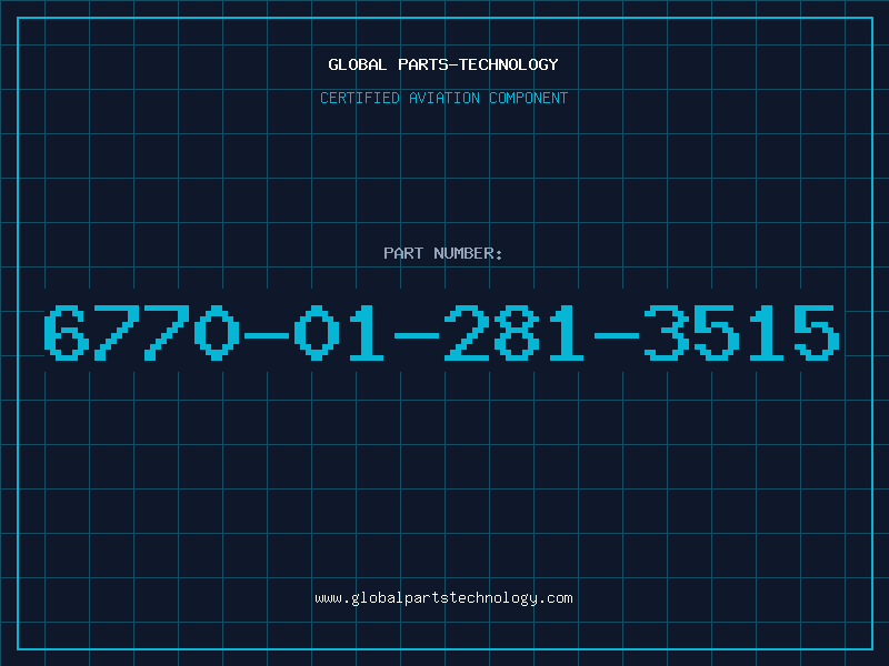 Aviation Part 6770-01-281-3515