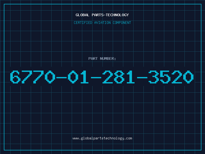 Aviation Part 6770-01-281-3520