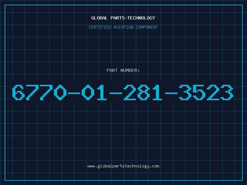 Aviation Part 6770-01-281-3523