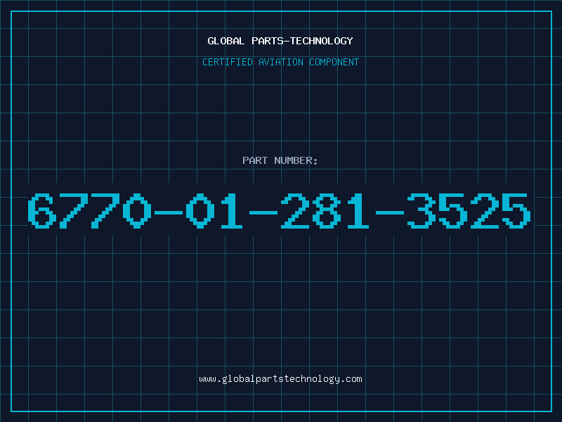 Aviation Part 6770-01-281-3525