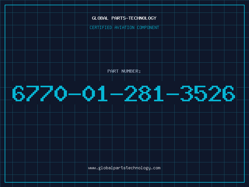 Aviation Part 6770-01-281-3526