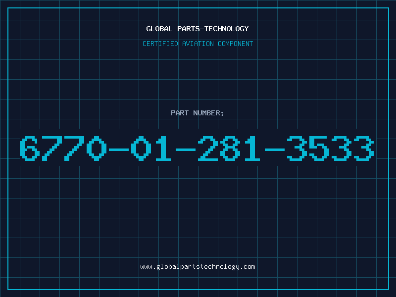 Aviation Part 6770-01-281-3533
