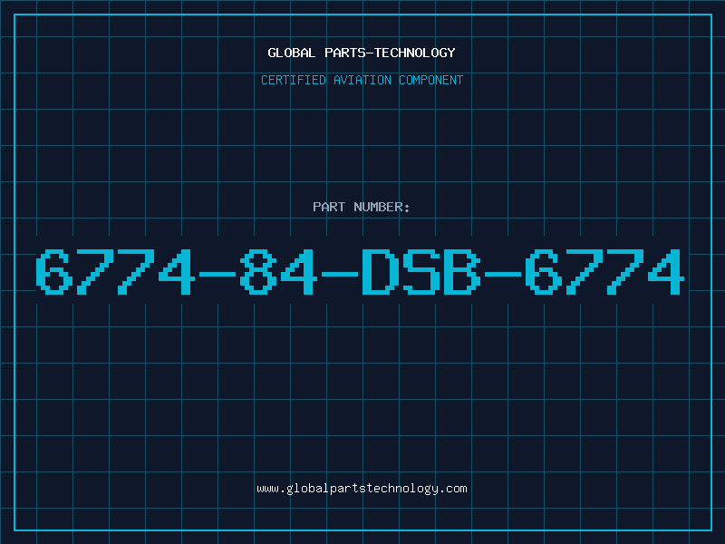 Aviation Part 6774-84-DSB-6774
