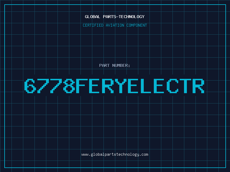 Aviation Part 6778FERYELECTR