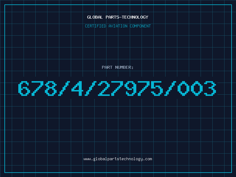 Aviation Part 678/4/27975/003