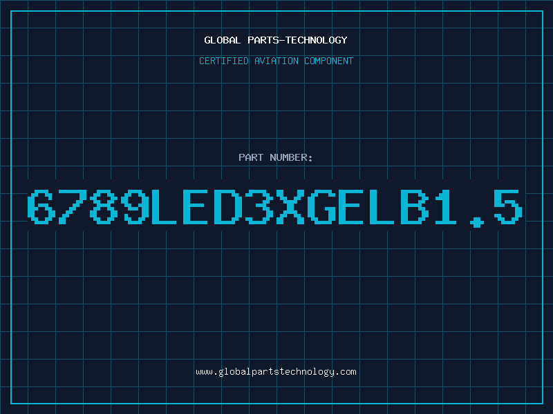 Aviation Part 6789LED3xgelb1.5