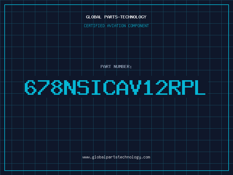 Aviation Part 678NSICAV12RPL