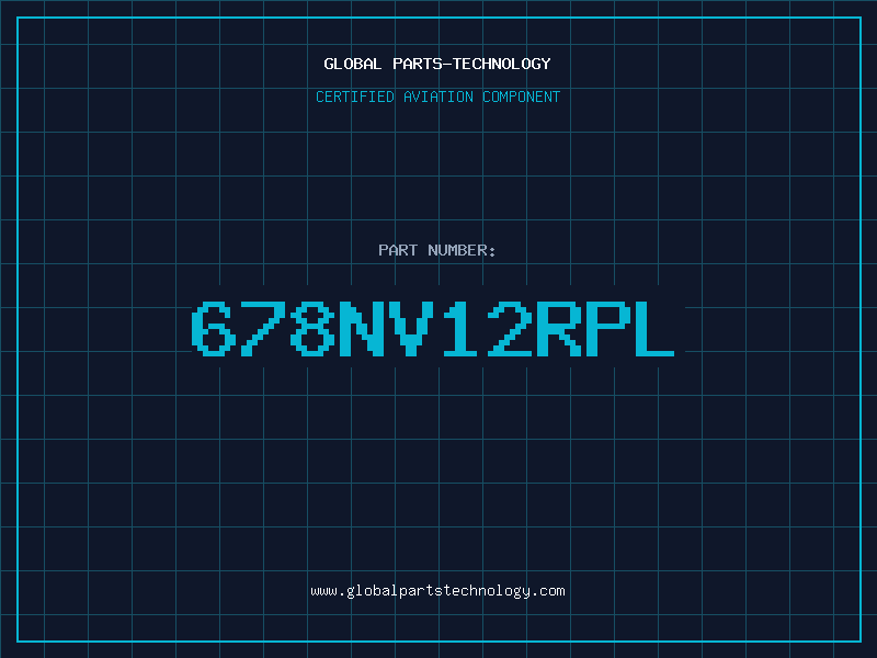 Aviation Part 678NV12RPL