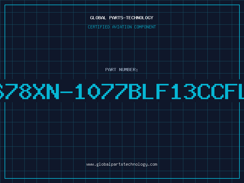 Aviation Part 678XN-1077BLF13CCFL