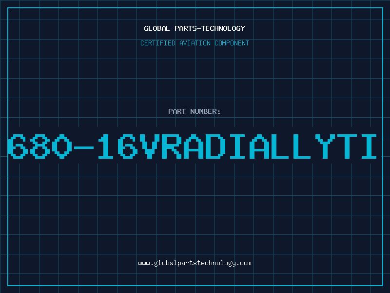 Aviation Part 680-16VRADIALLYTI