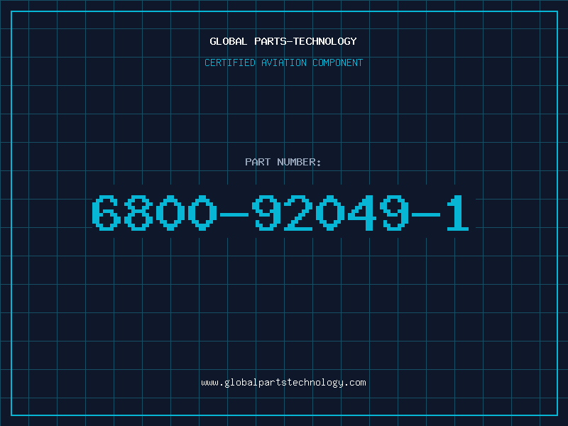 Aviation Part 6800-92049-1