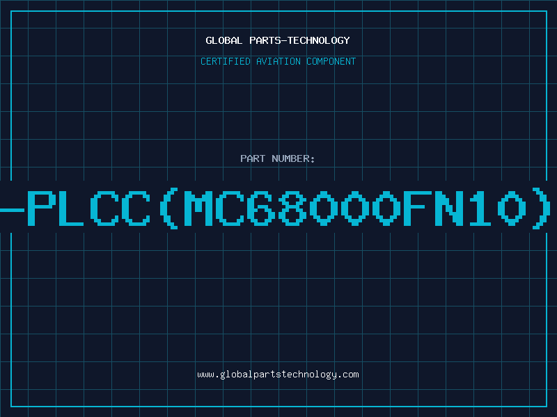 Aviation Part 68000-PLCC(MC68000FN10)D/C91
