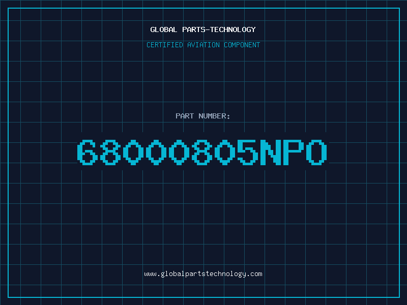 Aviation Part 68000805NPO