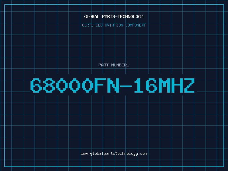 Aviation Part 68000FN-16MHz
