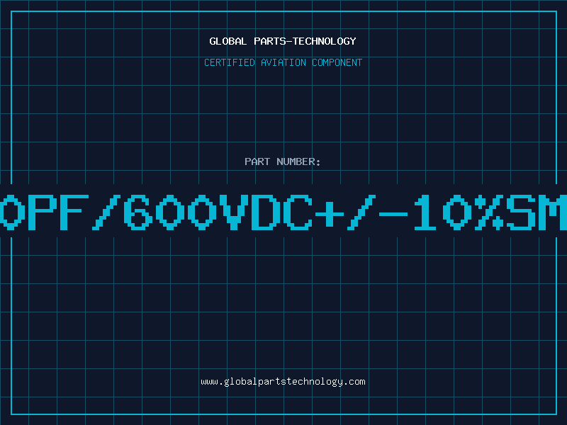 Aviation Part 68000PF/600VDC+/-10%SMDX7R