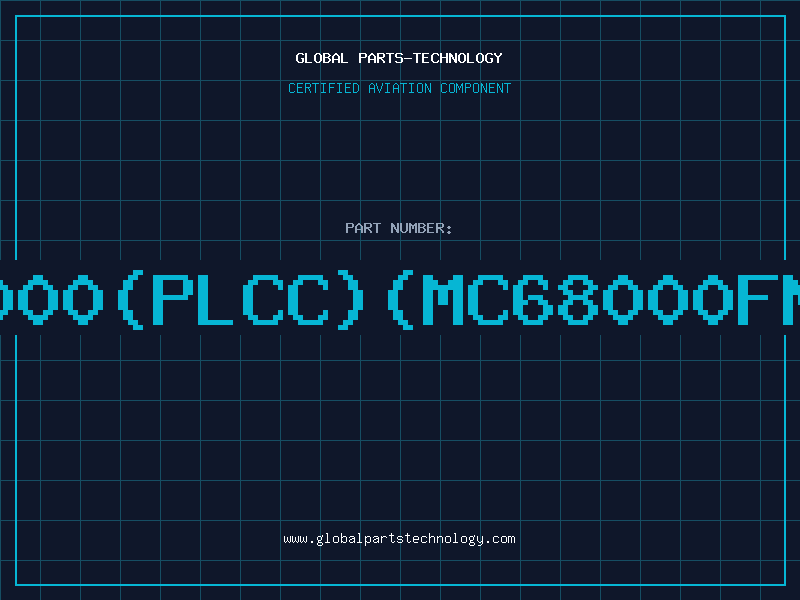 Aviation Part 68000PLCCMC68000FN10