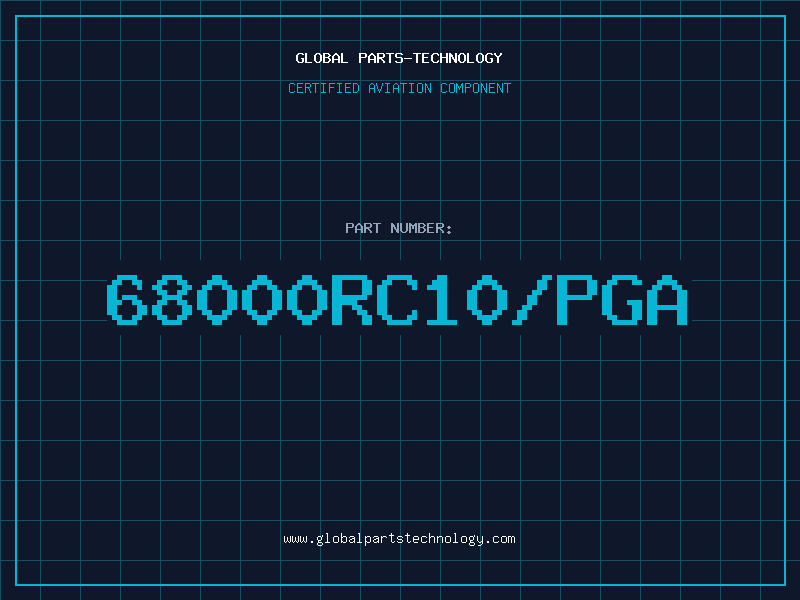 Aviation Part 68000RC10/PGA