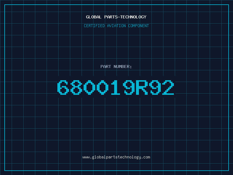Aviation Part 680019R92