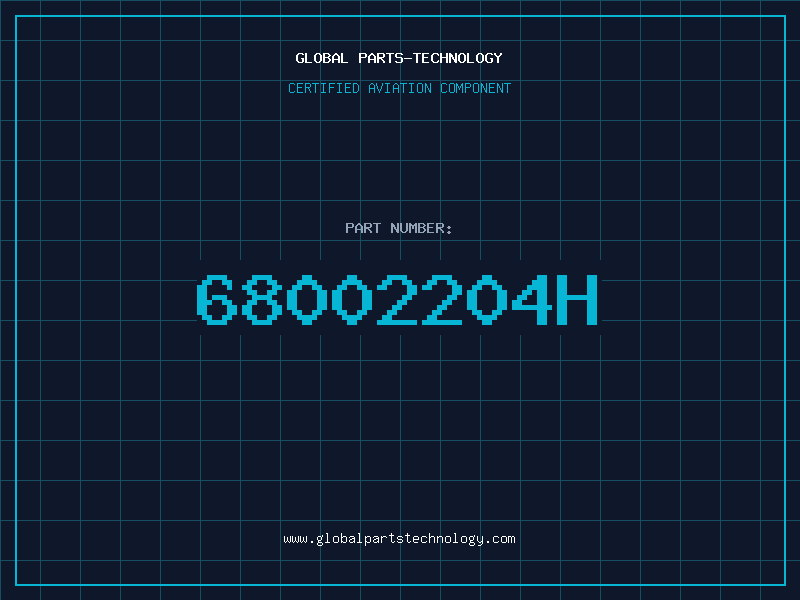 Aviation Part 68002204H