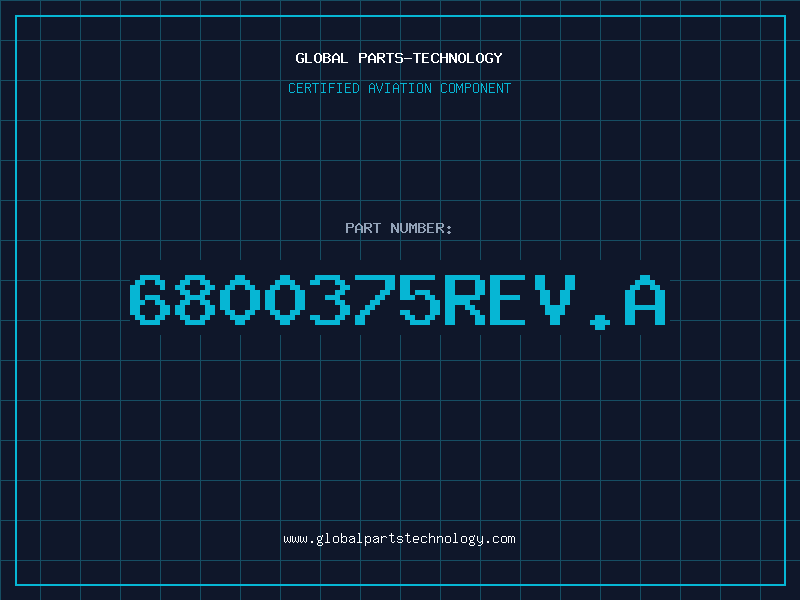Aviation Part 6800375REV.A