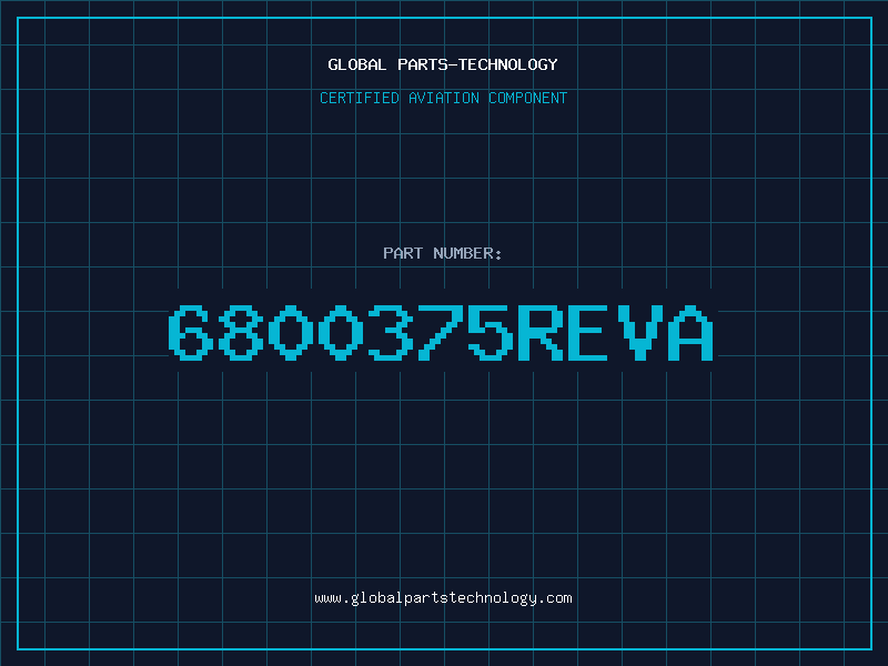 Aviation Part 6800375REVA