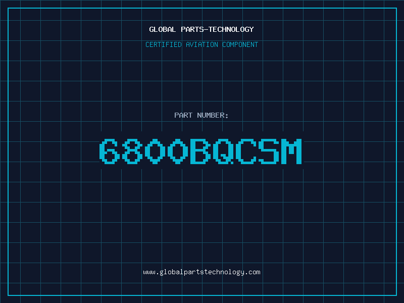 Aviation Part 6800BQCSM