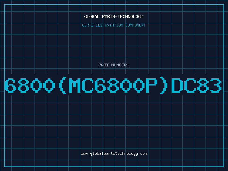 Aviation Part 6800MC6800PDC83