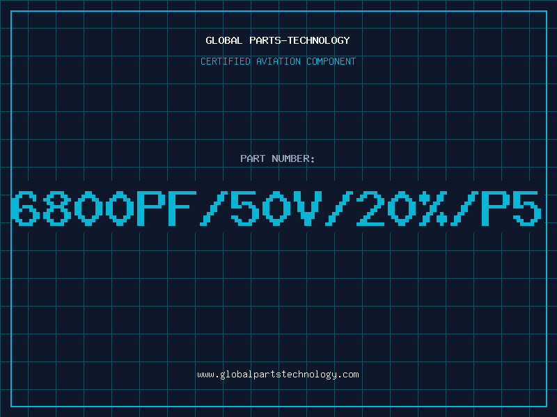 Aviation Part 6800PF/50V/20%/P5