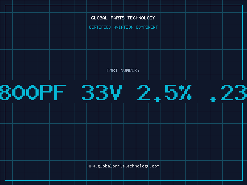 Aviation Part 6800PF 33V 2.5% .236
