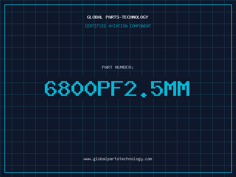 Aviation Part 6800PF2.5MM