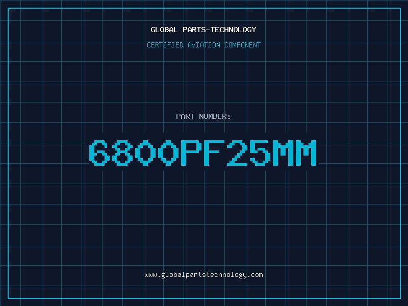 Aviation Part 6800PF25MM