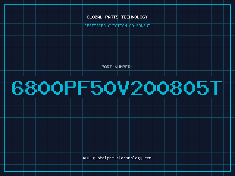 Aviation Part 6800PF50V200805T