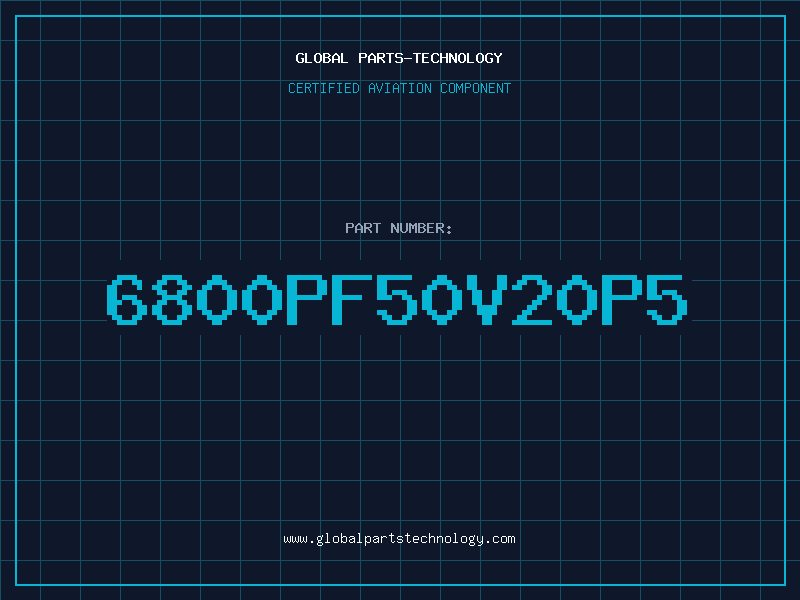 Aviation Part 6800PF50V20P5