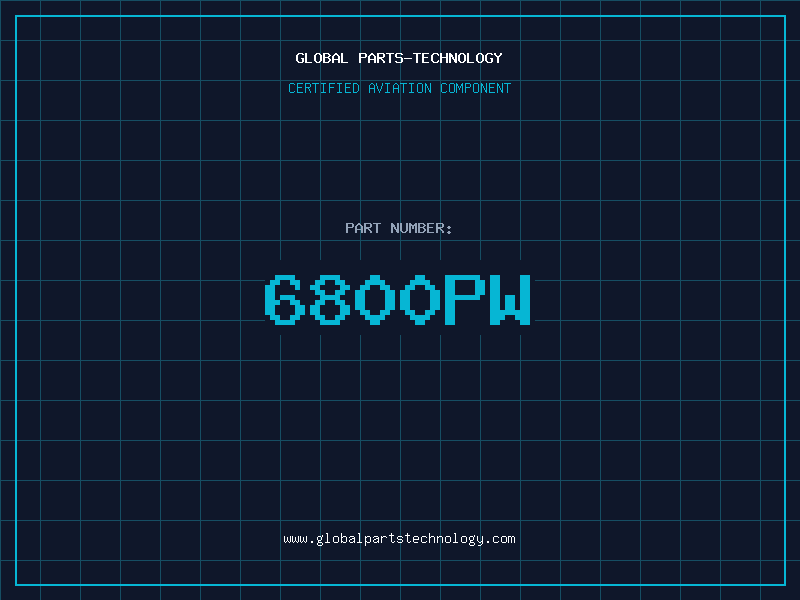 Aviation Part 6800PW