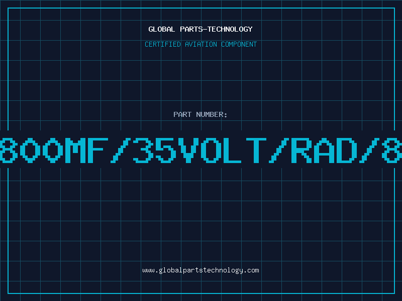 Aviation Part 6800mf/35Volt/Rad/85