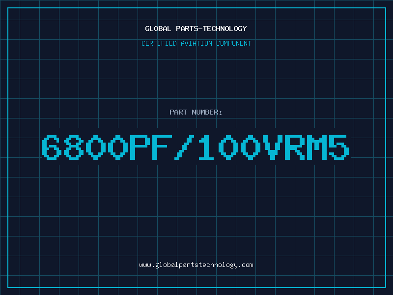 Aviation Part 6800pF/100VRM5