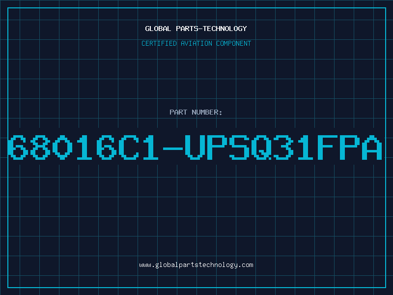 Aviation Part 68016C1-UPSQ31FPA
