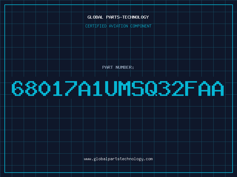 Aviation Part 68017A1UMSQ32FAA