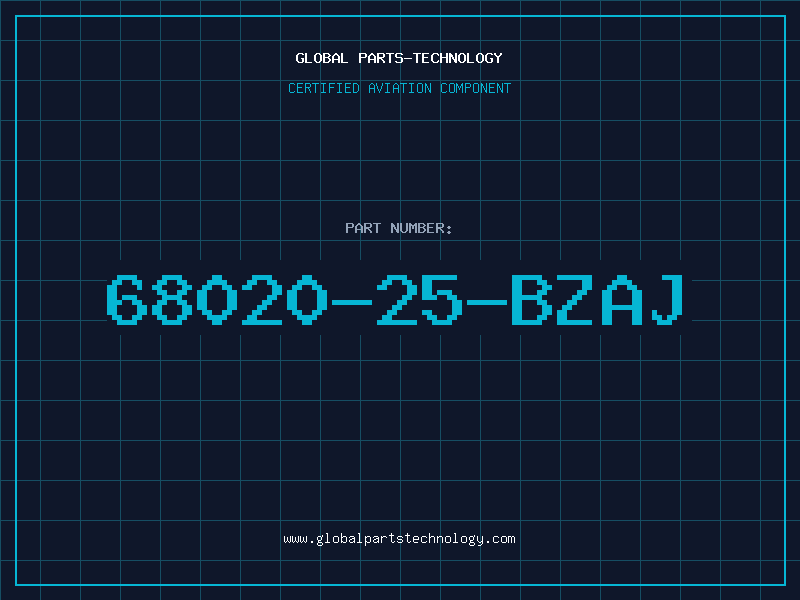 Aviation Part 68020-25/BZAJ